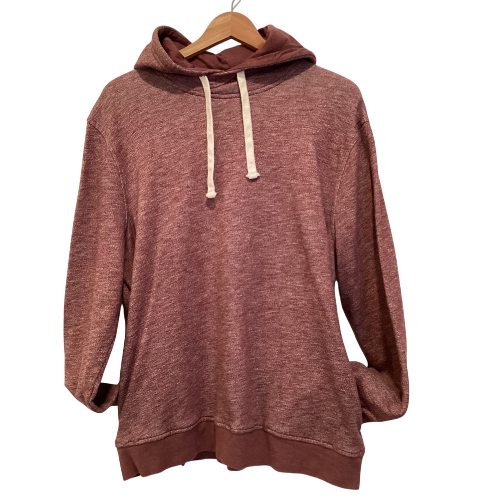 Urban Pipeline Mens XL Maroon Heathered‎ Pullover Hoodie Burgundy Sweatshirt